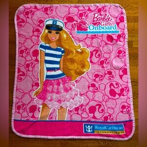 Royal Caribbean Barbie Girls Onboard Blanket